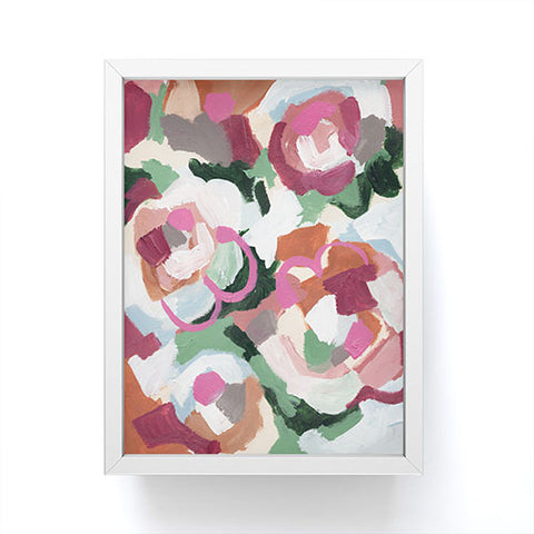 Laura Fedorowicz Poppy Petals Framed Mini Art Print