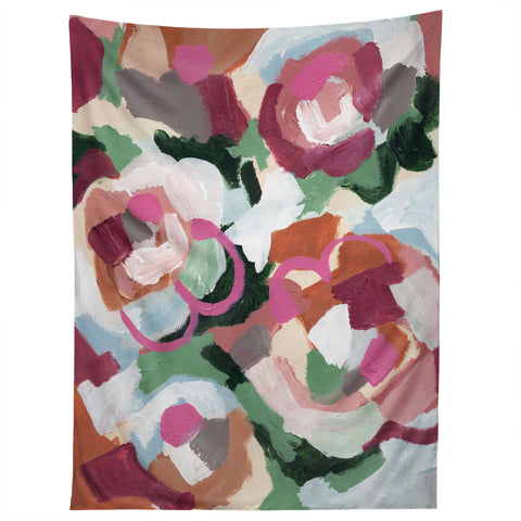 Laura Fedorowicz Poppy Petals Tapestry