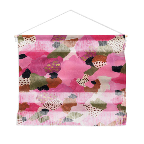 Laura Fedorowicz Pretty in Pink Wall Hanging Landscape