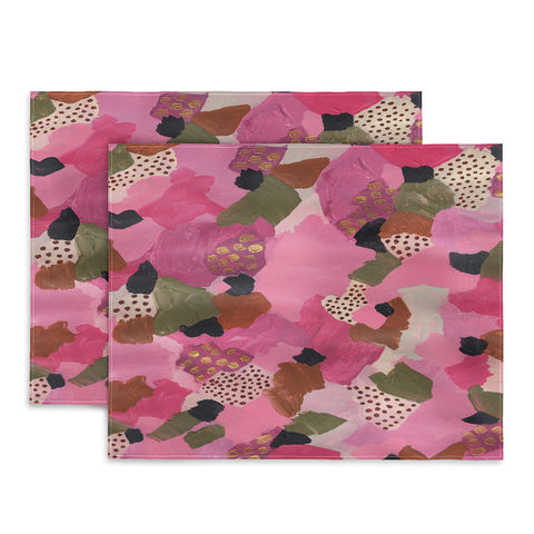 Laura Fedorowicz Pretty in Pink Placemat