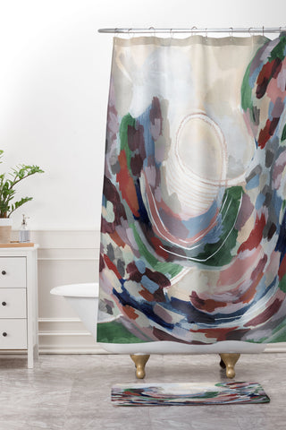 Laura Fedorowicz Promised Shower Curtain And Mat