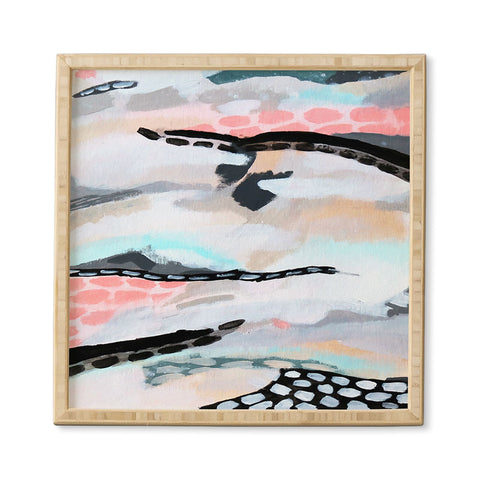 Laura Fedorowicz Rolling Abstract Framed Wall Art
