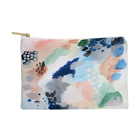 Laura Fedorowicz Seasons Abstract Pouch