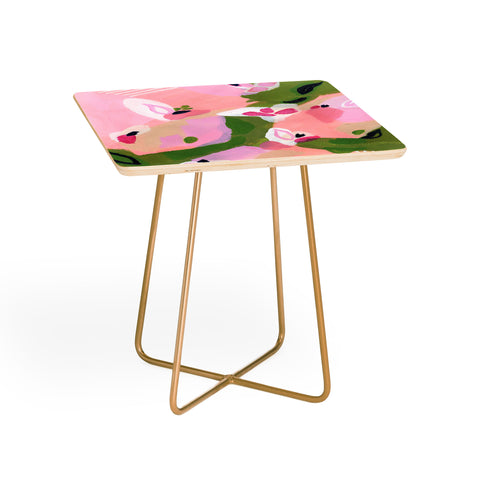 Laura Fedorowicz Spring Fling Abstract Side Table