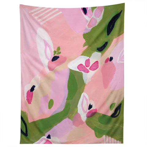Laura Fedorowicz Spring Fling Abstract Tapestry