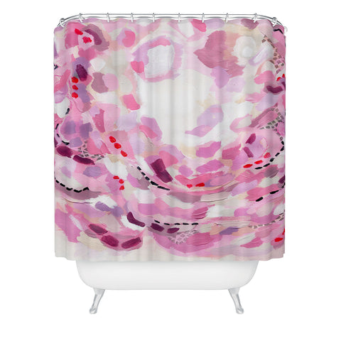 Laura Fedorowicz Stay Abstract Shower Curtain