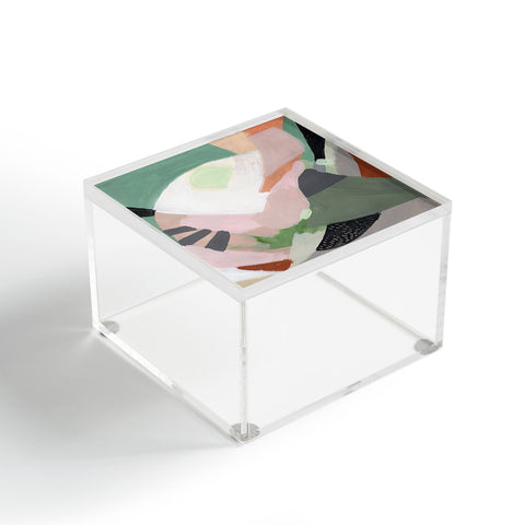 Laura Fedorowicz Stay Grounded Abstract Acrylic Box