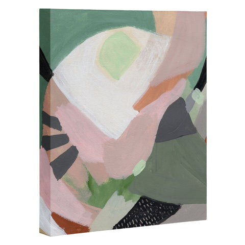 Laura Fedorowicz Stay Grounded Abstract Art Canvas
