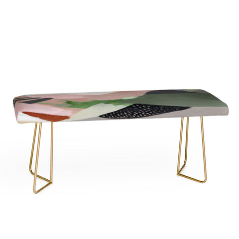Laura Fedorowicz Stay Grounded Abstract Bench