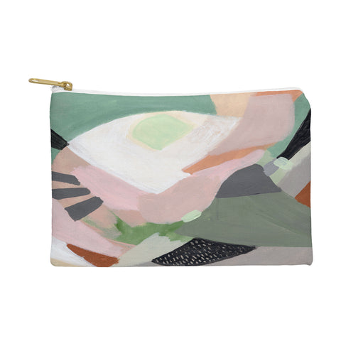 Laura Fedorowicz Stay Grounded Abstract Pouch