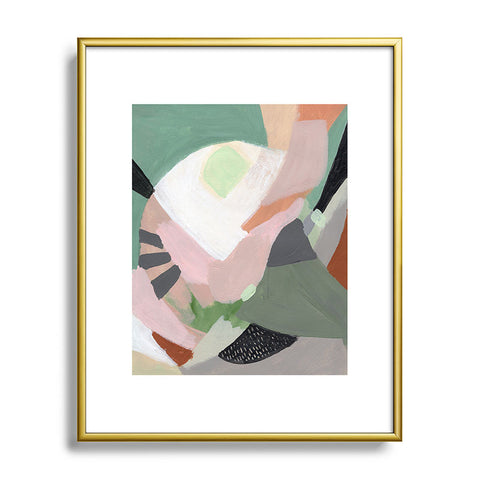 Laura Fedorowicz Stay Grounded Abstract Metal Framed Art Print