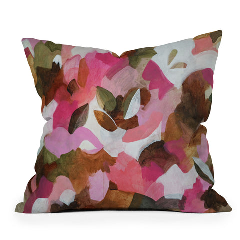 Laura Fedorowicz The Color of my Soul Throw Pillow