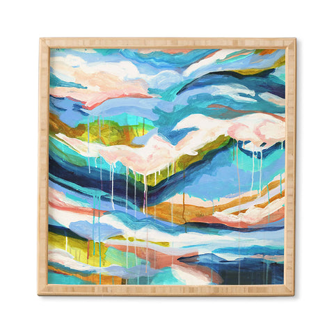 Laura Fedorowicz The Waves They Carry Me Framed Wall Art