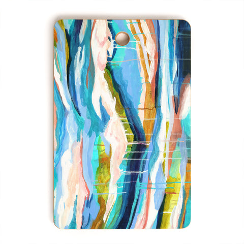Laura Fedorowicz The Waves They Carry Me Cutting Board Rectangle