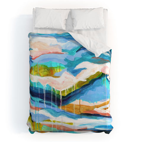 Laura Fedorowicz The Waves They Carry Me Duvet Cover