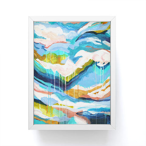 Laura Fedorowicz The Waves They Carry Me Framed Mini Art Print