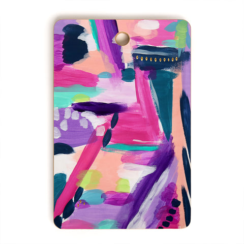 Laura Fedorowicz Tulip Abstract Cutting Board Rectangle