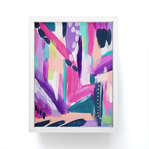Laura Fedorowicz Tulip Abstract Framed Mini Art Print