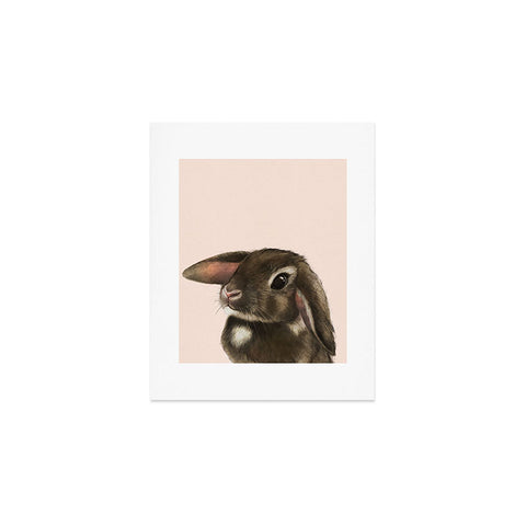 Laura Graves baby bunny Art Print