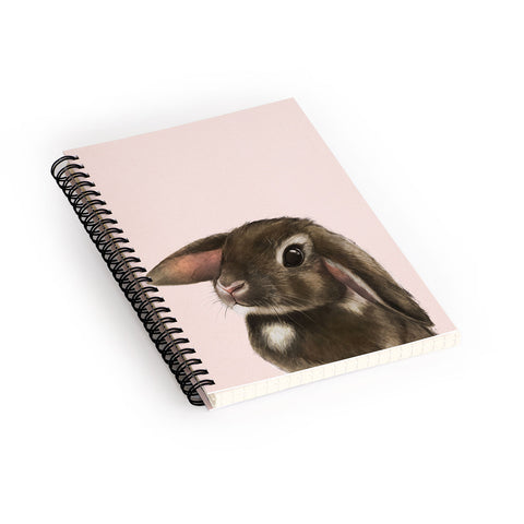 Laura Graves baby bunny Spiral Notebook