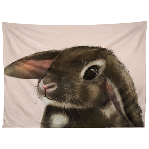 Laura Graves baby bunny Tapestry
