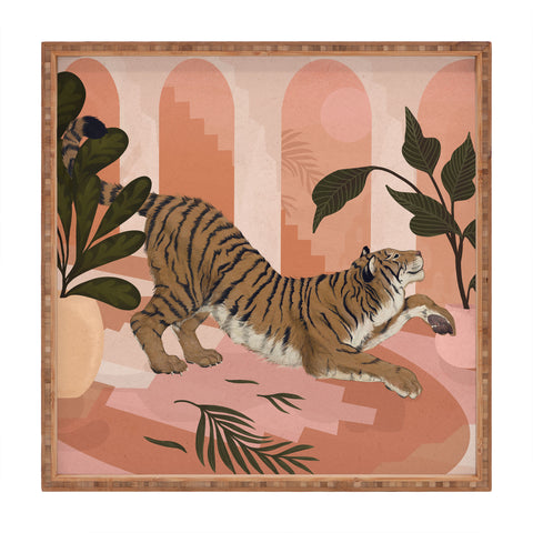 Laura Graves Easy Tiger Square Tray