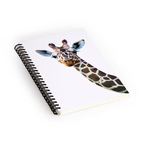 Laura Graves Giraffe I Spiral Notebook
