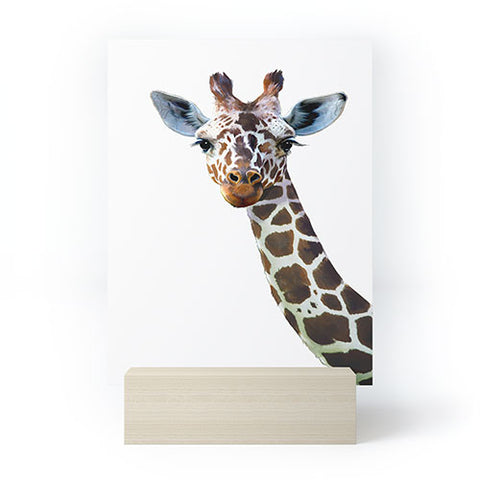Laura Graves Giraffe I Mini Art Print