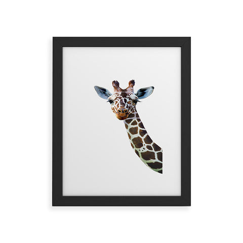 Laura Graves Giraffe I Framed Art Print