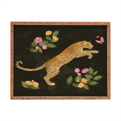 Laura Graves reach for it Rectangular Tray