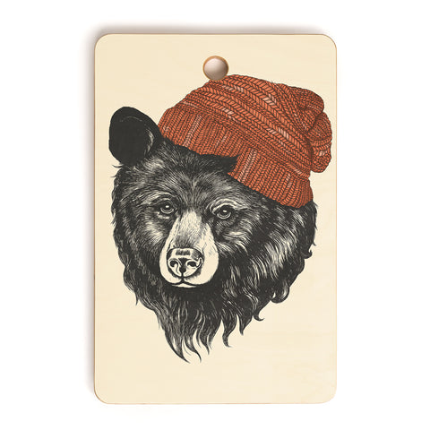 Laura Graves the bear Cutting Board Rectangle
