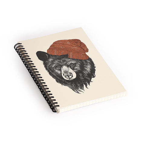 Laura Graves the bear Spiral Notebook