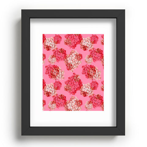 Laura Redburn Hydrangea Doubled Recessed Framing Rectangle