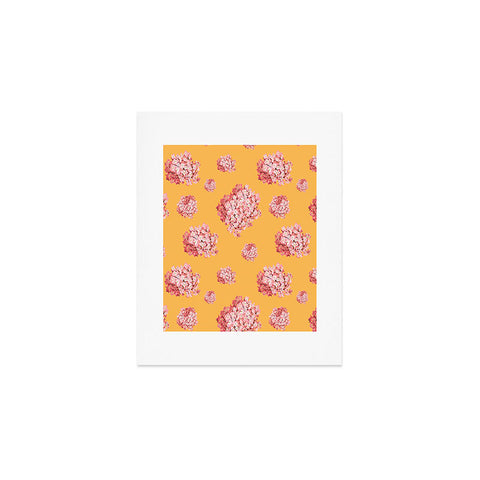Laura Redburn Hydrangea Orange Art Print