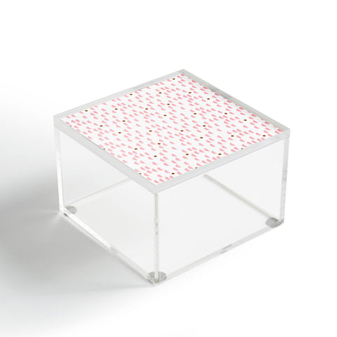 Laura Redburn Pink Rain Acrylic Box