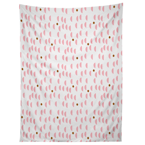 Laura Redburn Pink Rain Tapestry