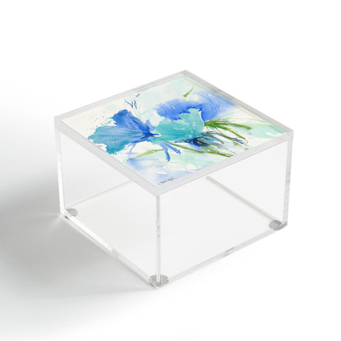 Laura Trevey Blue as the Sea II Acrylic Box