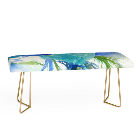Laura Trevey Blue as the Sea II Bench