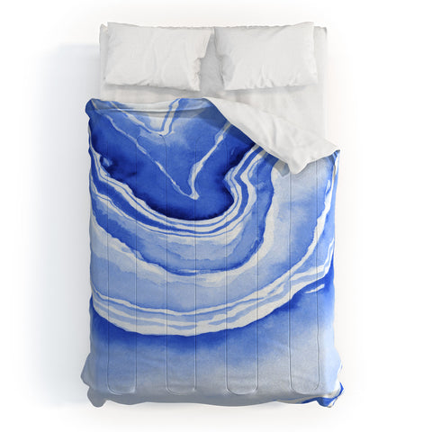 Laura Trevey Blue Lace Agate Comforter