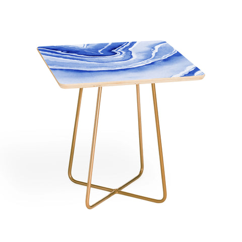 Laura Trevey Blue Lace Agate Side Table