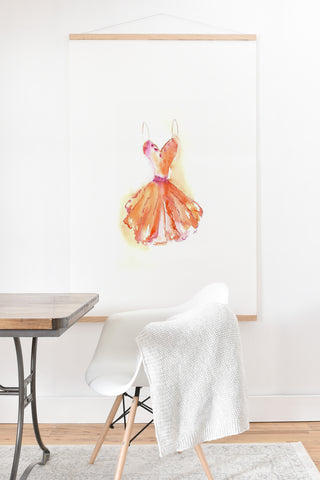 Laura Trevey Blushing Art Print And Hanger