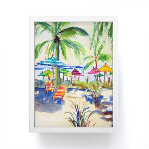 Laura Trevey Caribbean Time Framed Mini Art Print