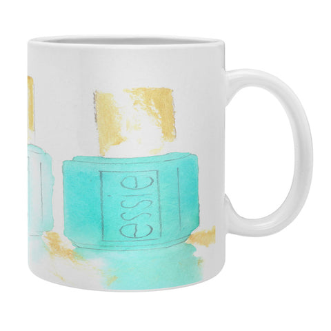 Laura Trevey Essie In Blue Coffee Mug