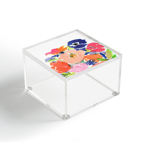 Laura Trevey Floral Frenzy Acrylic Box
