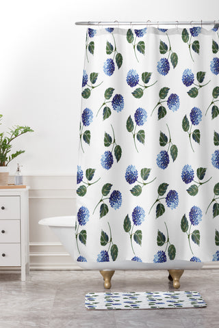 Laura Trevey Love Daily Shower Curtain And Mat
