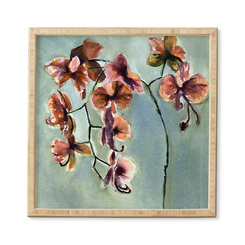 Laura Trevey Orchids Framed Wall Art