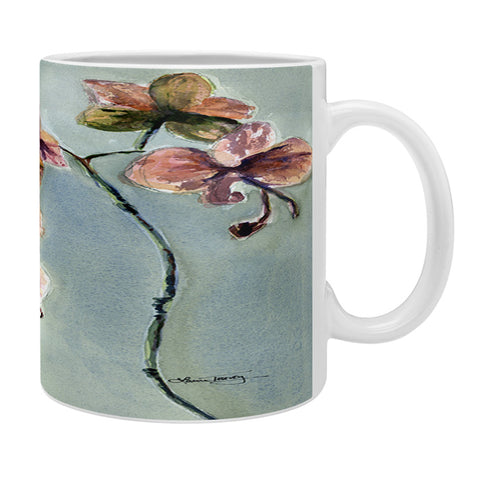 Laura Trevey Orchids Coffee Mug