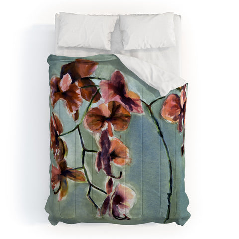 Laura Trevey Orchids Comforter