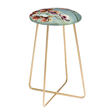 Laura Trevey Orchids Counter Stool