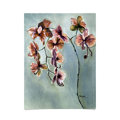 Laura Trevey Orchids Poster